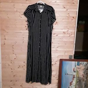 J Crew Striped Dress XL